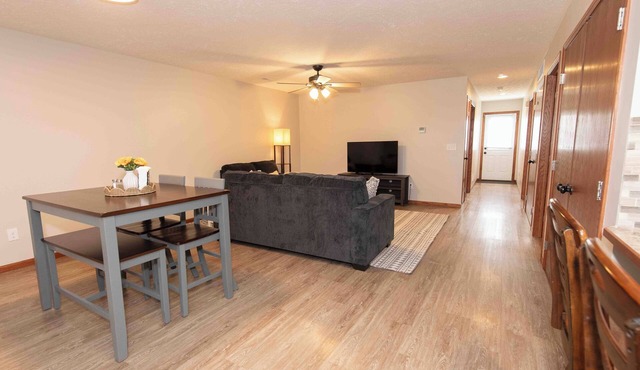 30+ Day Lease, Fully Furnished, Entire Unit with Attached Garage, Fenced-In Yard