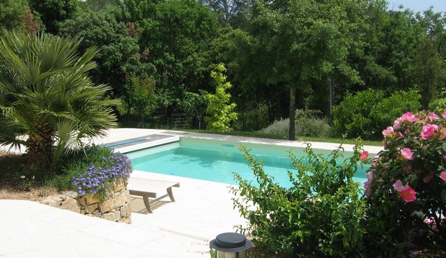 300 sq feet apartment (2 rooms) for 2-3 persons, swimming pool, garden, quiet