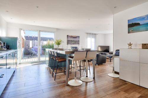 300m des plages - Maison avec jardin pour 12