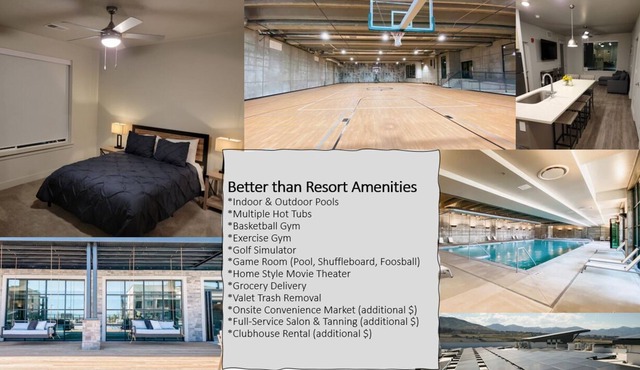 301 - BETTER than resort style amenities - 2 bdrm