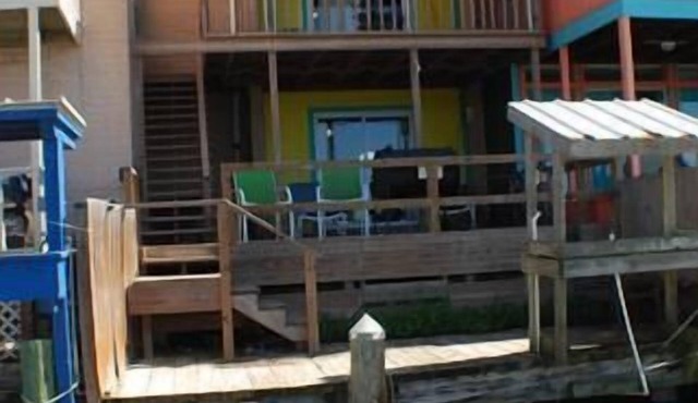 305 S. Harbor 10 - Harbor condo with boat slip and fishing lights.