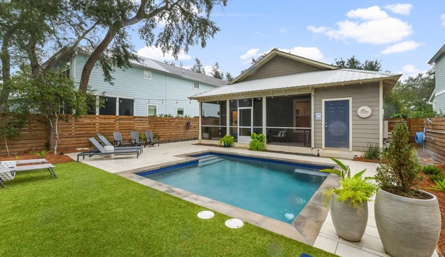 30A Beach House with Private Pool - Golf Cart Incl, Beach, Free Golf Daily