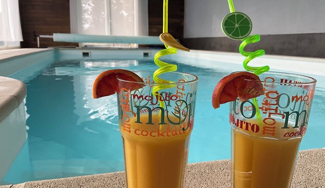 30° SWIMMING POOL & SPA - 5-star ARCHITECT VILLA ⭐️ 2-minute walk from the beach