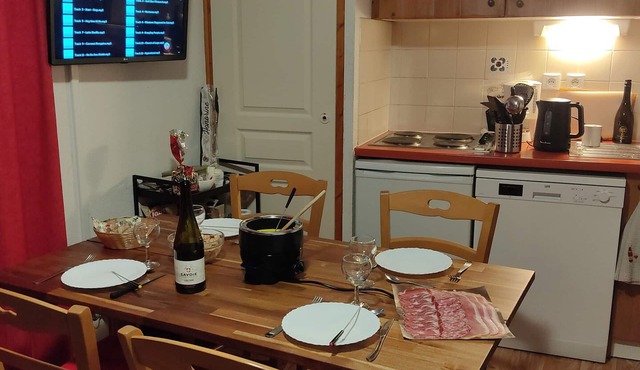 30m² Apartment near slopes with terrace in Chamrousse