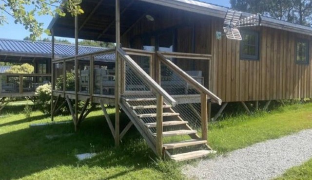 30m² Chalet with Terrace and Safe