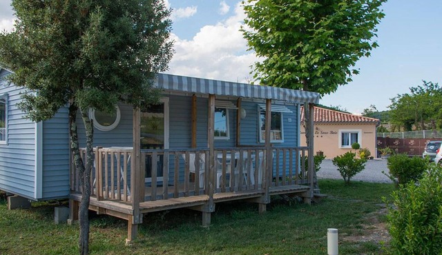30m² Mobile Home with Terrace - 3 Bedrooms - Saint-Maurice-d'Ibie