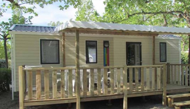 31m² Mobile Home with Terrace - 3 Bedrooms, Sleeps 6