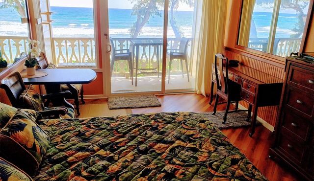 #324 - Direct Oceanfront Kauai Rental By Owner Ocean View FREE WiFi Parking A/C