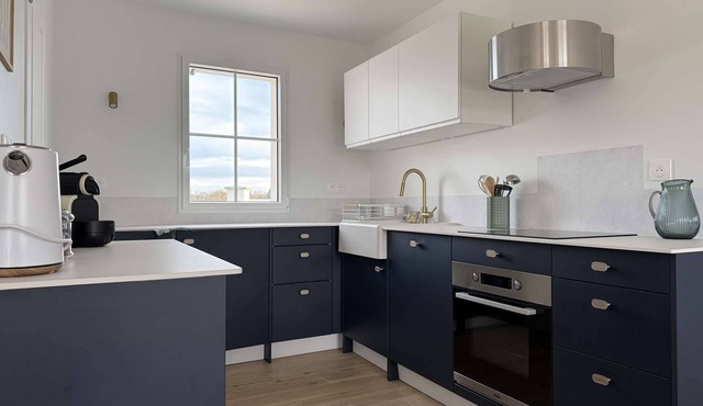 349 - Modern and comfortable house, a stone's throw from the village and the beach