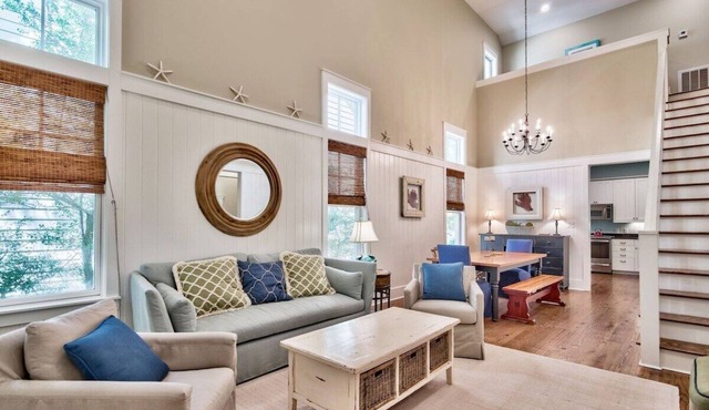 35 Lyonia-Central Watercolor Location! Community Pool/Heated Seasonally-3 Bikes