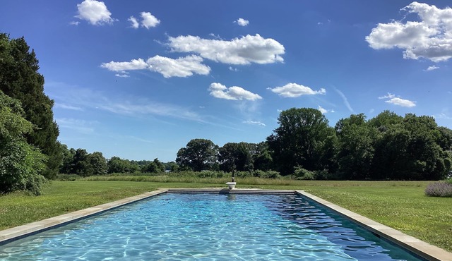 350 Acre Waterfront Farm; High Speed Internet, Pool, Pickleball & Private Dock