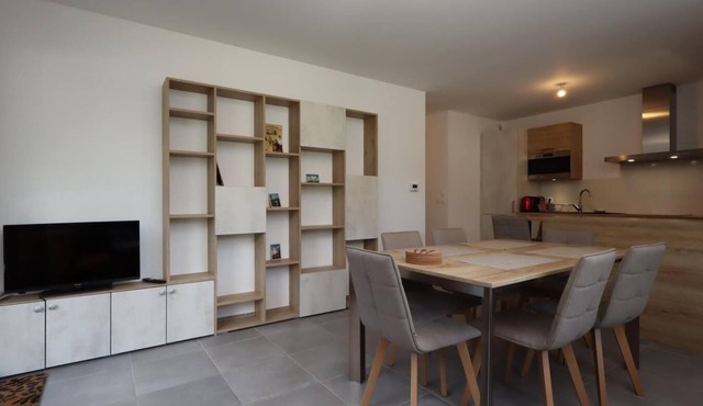 350m from resort center, Ground floor, tv, 72m², Les Houches