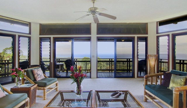 360 Degree Ocean And Mountain Views From This Stunning Home.