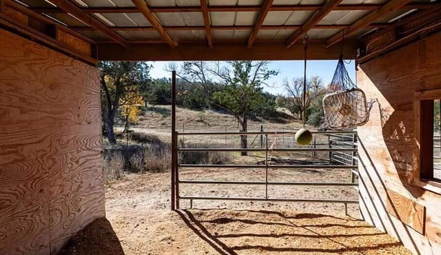 3800 square foot house on 40 acres. Very private