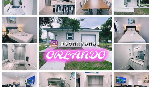 3BD/2BTH Home Near Downtown Orlando