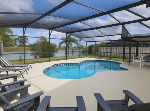 3BD Lakeview House with Pool Dsney