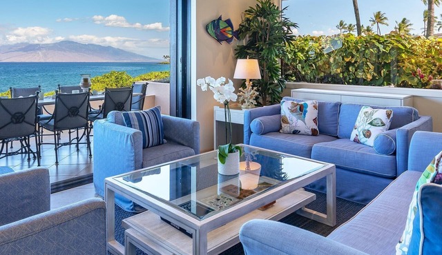 3BD Oceanfront - Great for Families | Makena Surf F112