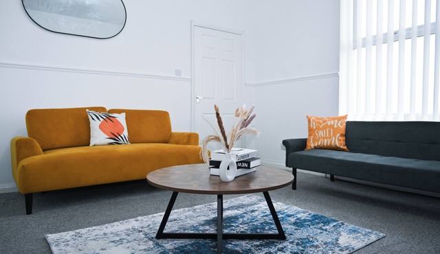 3BED Home in Sunderland (Sleeps upto 6, Free Parking) 7min to stadium of light