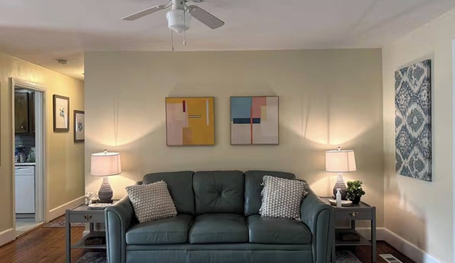 3BR, 1BA Home - Great Location + WiFi + Private Backyard