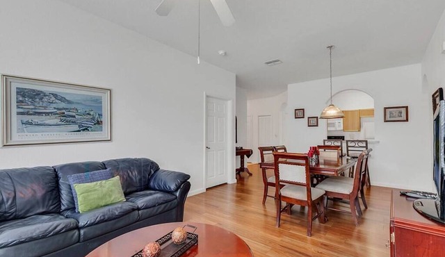 3BR, 2BA ground floor unit, next to club house