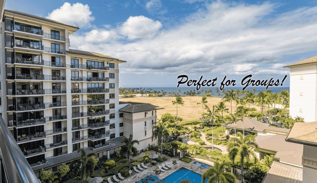 3BR & 2BR Villas on same floor - Family Vacay in Paradise - Max 14 PPL