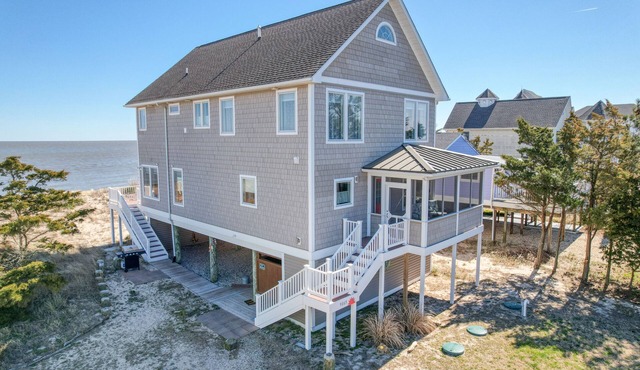 3BR/4BA Beach Front Property with Spectacular Water Views from Every Room!