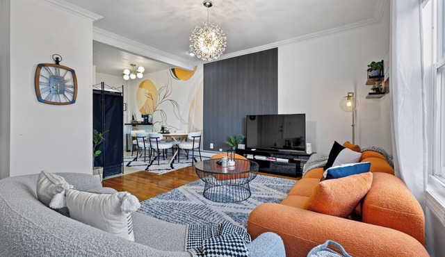 3BR/5BEDS+Backyrd+BBQ grill near NYC, MetLife w/parking