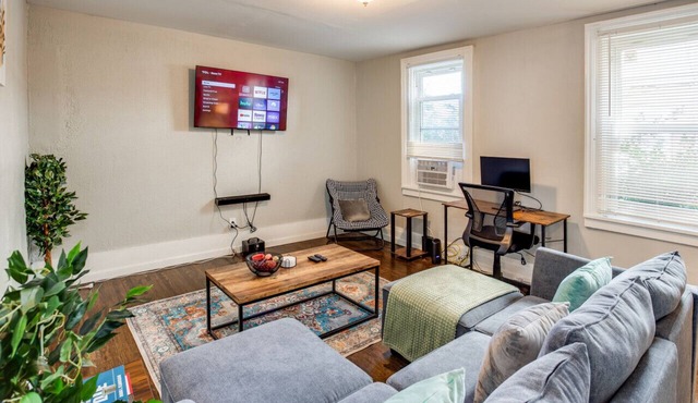3BR Home with In-Unit Laundry, Parking, Sound Bar