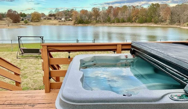 ‼️3BR Lakefront in Nashville w/BBQ & Hot Tub