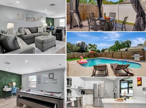 3BR Oasis Sleeps 11 Heated Pool Ping Pong!