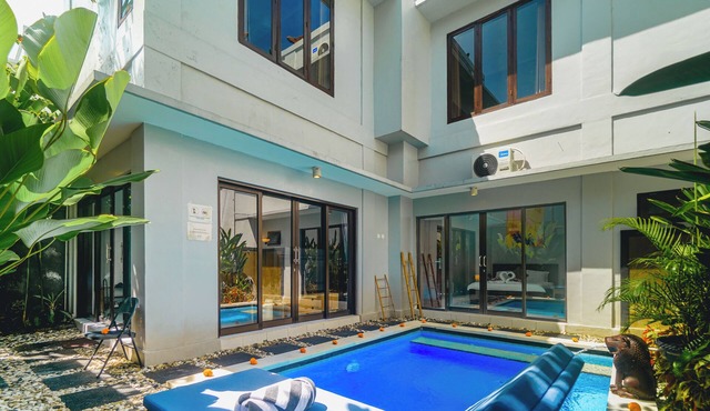 3BR Private Pool & Garden Seminyak Legian