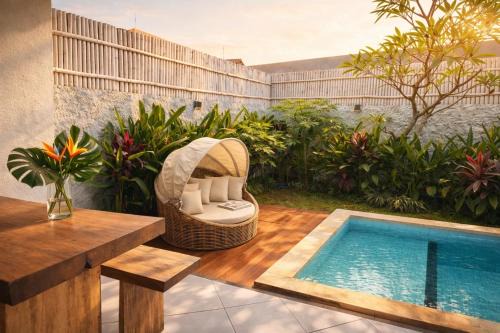 3BR Private Pool Villa, 7 Min Walk to Nirvana Gym Canggu