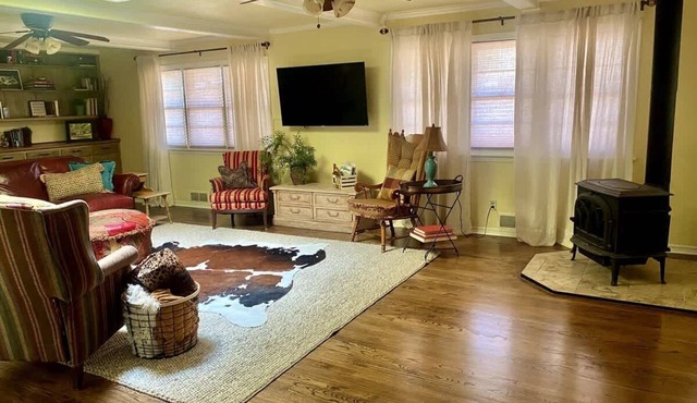 3BR Sleep 6 Family Home Firepit Amarillo+Hospital