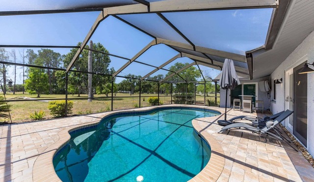 3BR Wesley Chapel Retreat with Private Pool Pet-Friendly Spacious Parking