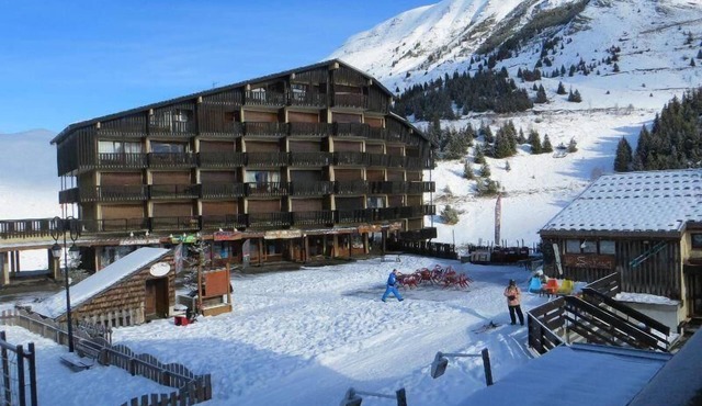 3rd floor, view open, balcony, tv, 17m², Auris en Oisans