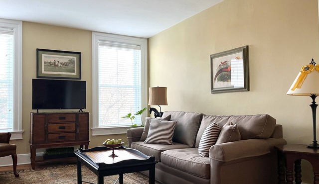 3rd of 4 Hotel-Style Apts in Restored Row House - Walk to HWS, Lake, Linden St.