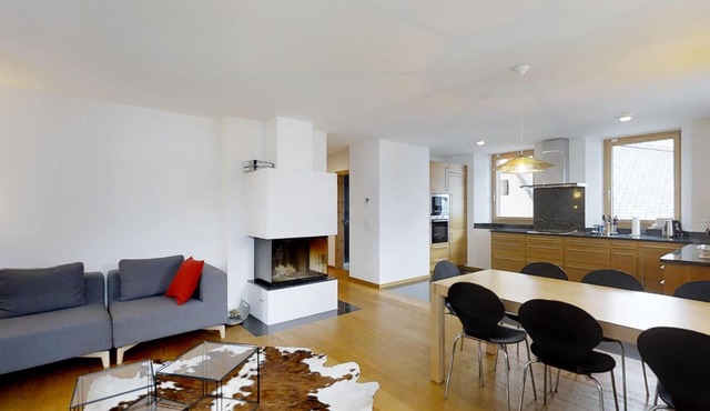 4 1/2 room apartment on the first floor with approximately 110m2, elevator to th