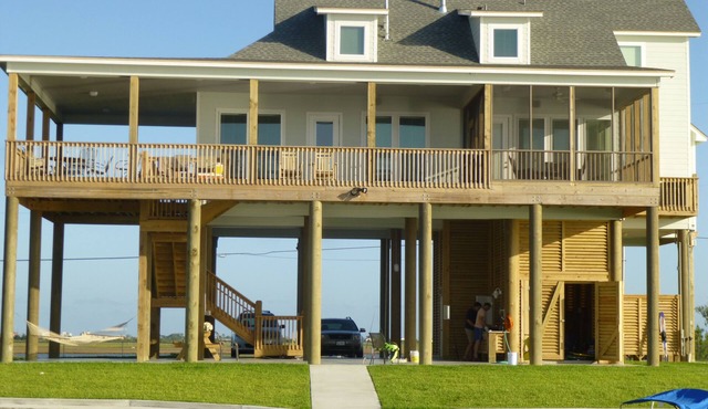 4 3.5 Bayside 2 King Masters, A+ Sunset, Pier Fishing Light,Huge Cover Porch