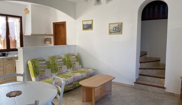 4/6-person apartment with garden area