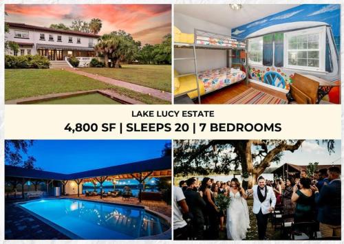 4,800 sf Estate Pool Lake Weddings and Events