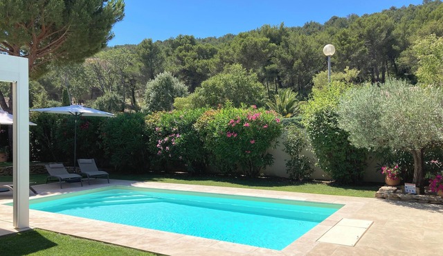 4* air-conditioned villa with swimming pool near Cassis, Calanques, beaches