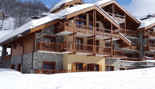 4 * apartment in luxury residence with spa and pool in St Martin De Belleville