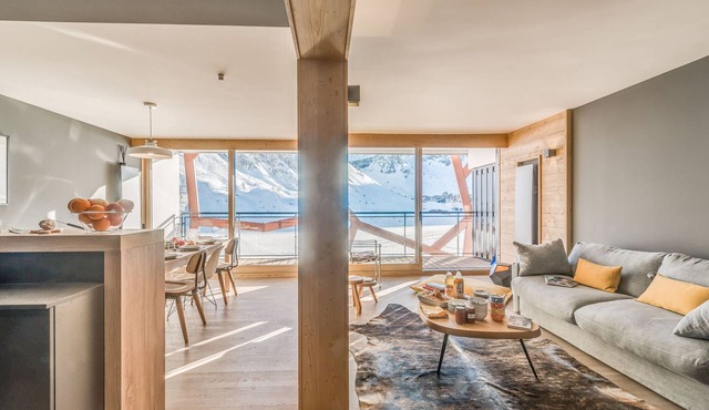 4* Apartment in Tignes le Lac - 3 Beds, 9 ppl, south balcony