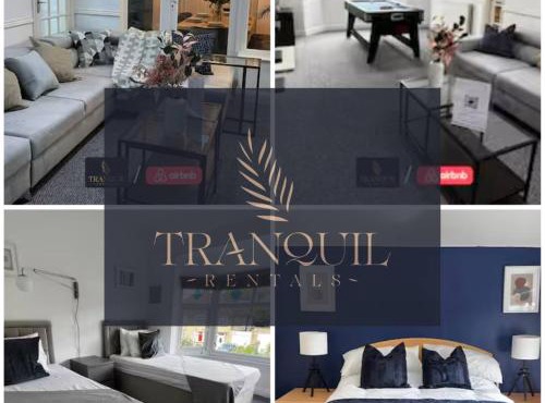 4 BDR Home By Tranquil Ventures Short Lets & Serviced Accommodation Cowley With Games Area, On-Site Parking, Central Oxford