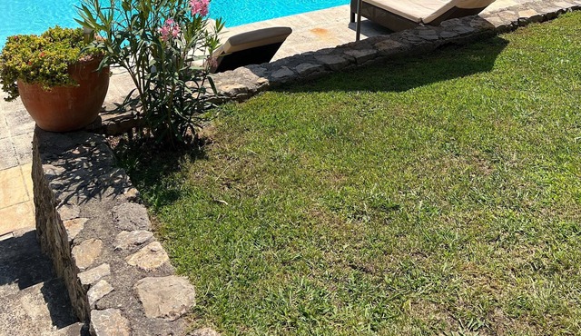 4 Bed House In Private, Location in Lorgues With Pool And Tennis Court