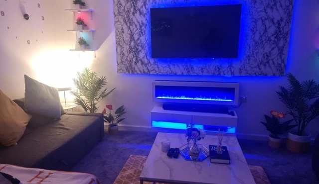 4 bed new build with double sofa bed as 4th bed