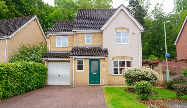 4 bedroom, 2.5 bath furnished house with 96-jet spa, adjacent to Thetford Forest