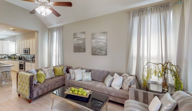 4-bedroom 2.5 bathroom house in welcoming Little Elm. Close to Lake Lewisville