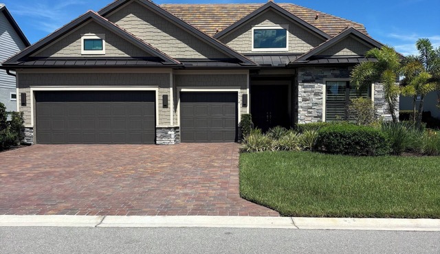 4 bedroom 4.5 bath modern luxury home with private pool and golf course