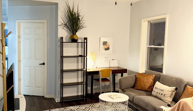 4-bedroom apartment in marvelous Chicago with Workout Mirror, AC